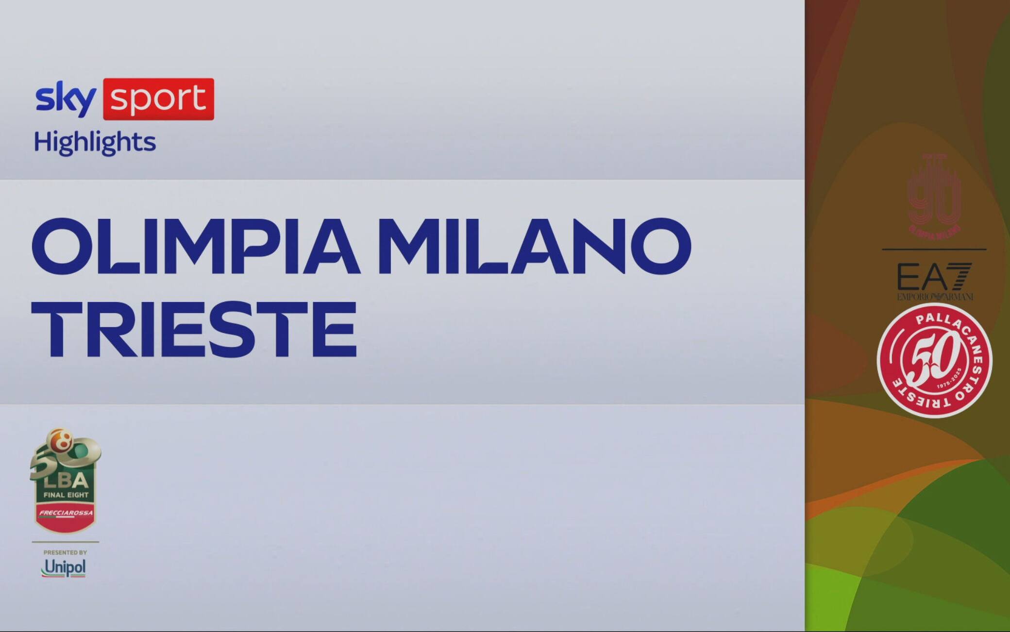 Final Eight Coppa Italia, Milano-Trieste 94-86: gli highlights