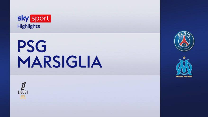 Psg-Marsiglia 5-0: gol e highlights
