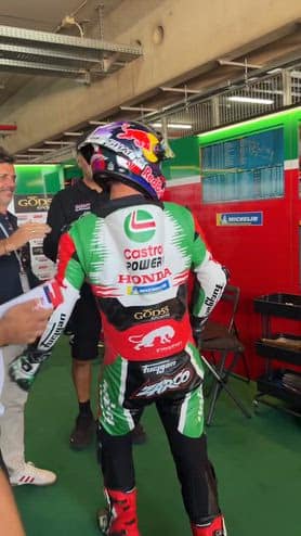 Zarco splendido 10° al rientro: applausi al box Lcr