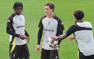 UEFA CHAMPIONS LEAGUE: JUVENTUS TRAINING