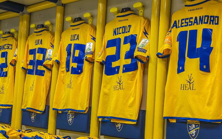 Le maglie del Frosinone