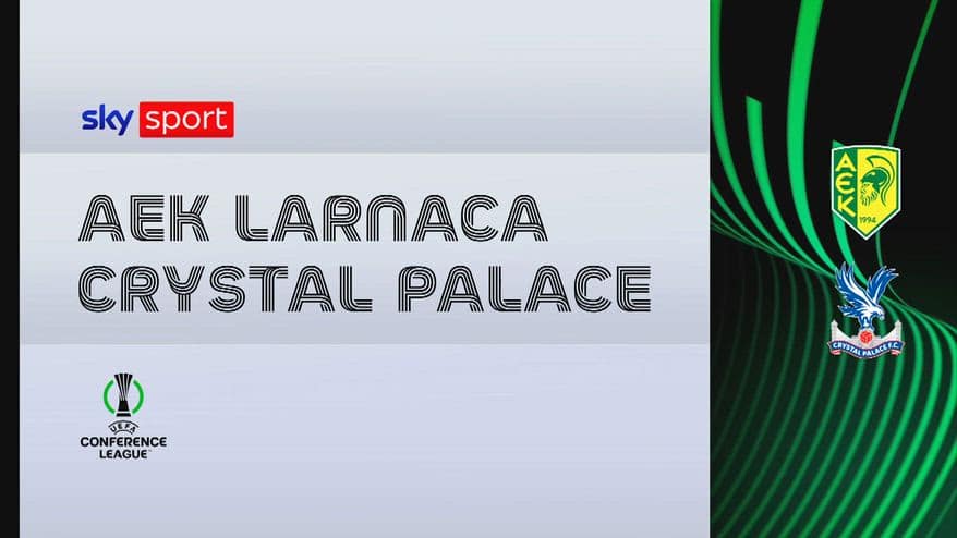 Aek Larnaca-Crystal Palace 1-2: gol e highlights