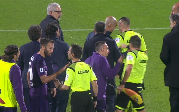 Franck Ribery spinge Passeri