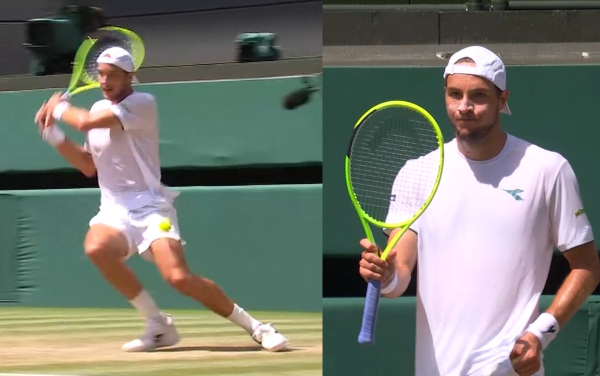 Wimbledon, Sinner fermato su palla break: Struff perde una pallina dalla tasca