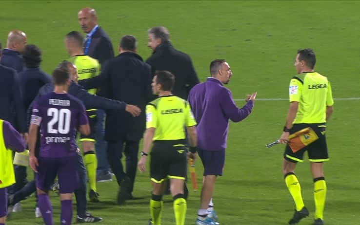 Franck Ribery spinge Passeri