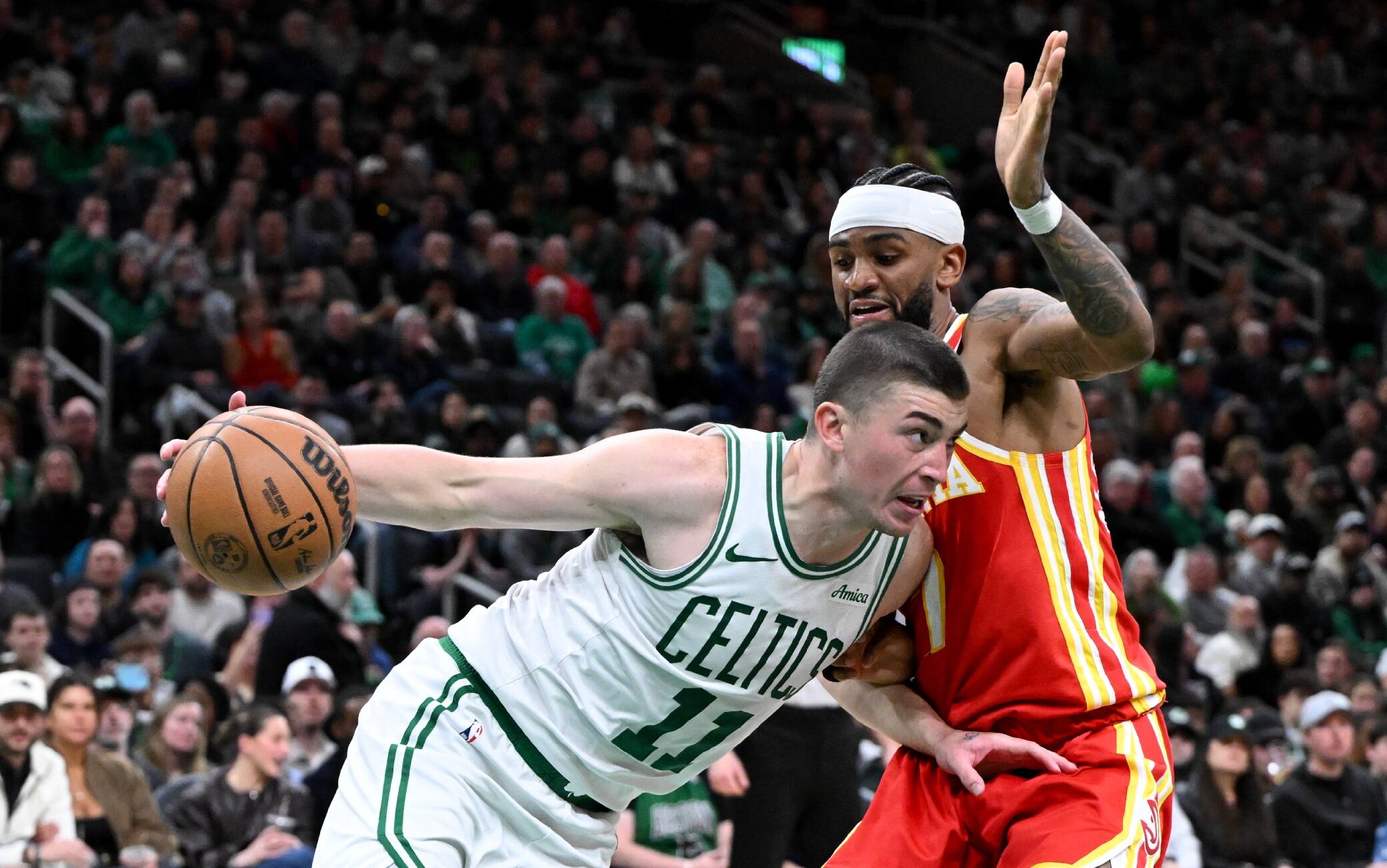 NBA, non c'è Brown? A stendere gli Hawks ci pensa super Pritchard: 36 punti dalla panchina