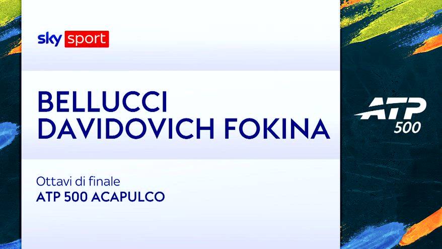 Bellucci-Davidovich Fokina: highlights Atp Acapulco. VIDEO