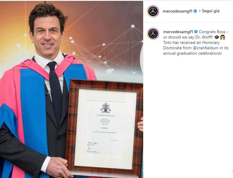 Wolff laurea honorem