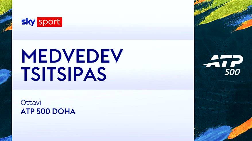 Medvedev-Tsitsipas: highlights Atp Doha 