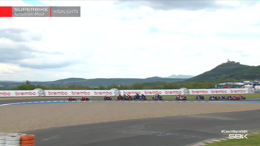 Superbike, round Repubblica Ceca: highlights gara 1