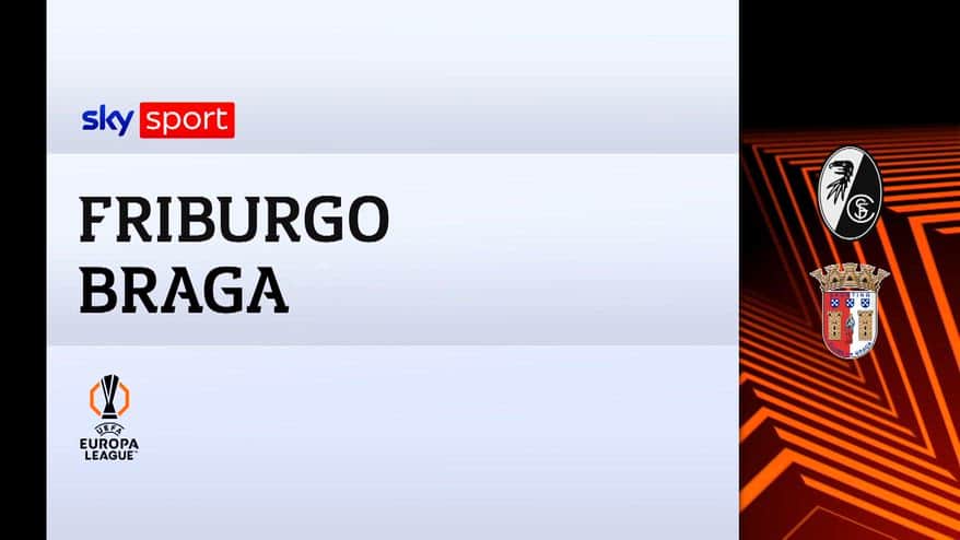 Friburgo-Braga 3-1: gol e highlights