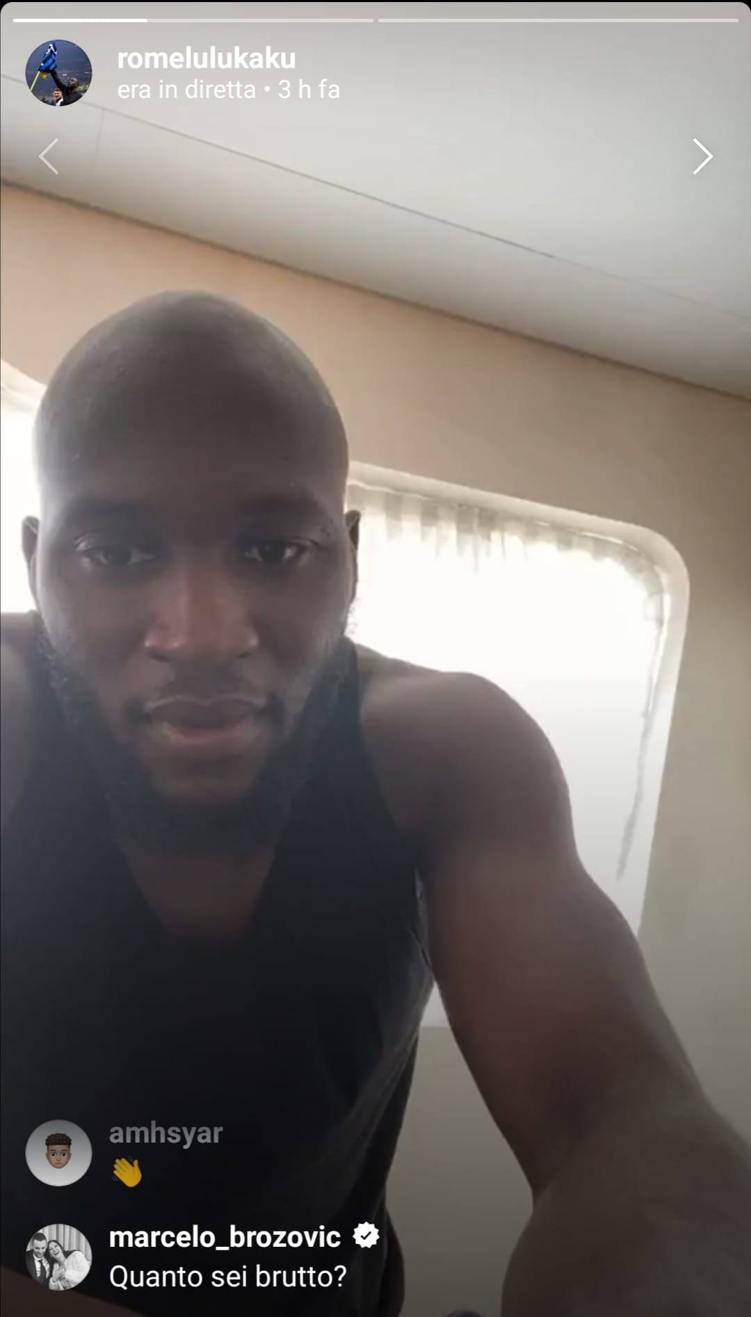 Lukaku scherza con Brozovic