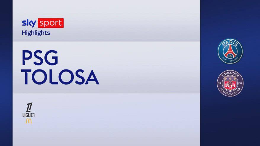 Psg-Tolosa 3-1: gol e highlights