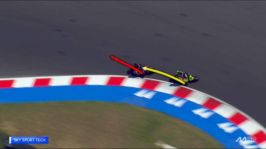 Martin passa Diggia nella Sprint di Misano: analisi Sky Tech