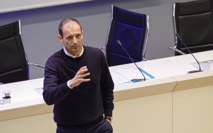 Allegri a Coverciano