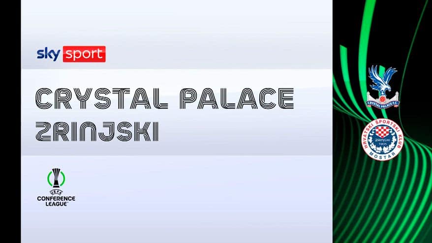Crystal Palace-Zrinjski 2-0: gol e highlights