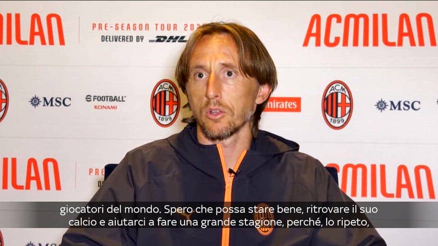 Modric: "Sogno di vincere col Milan, Amorim ha idee nuove"