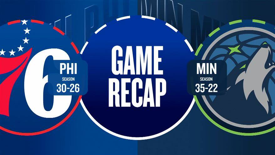 NBA Highlights: Minnesota-Philadelphia 108-135
