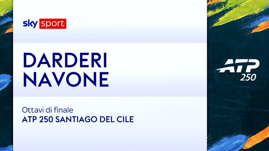Darderi-Navone: highlights Atp Santiago