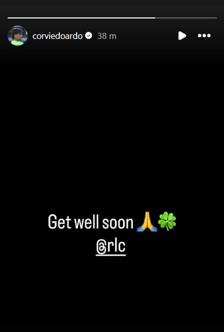 La storia su Instagram di Corvi