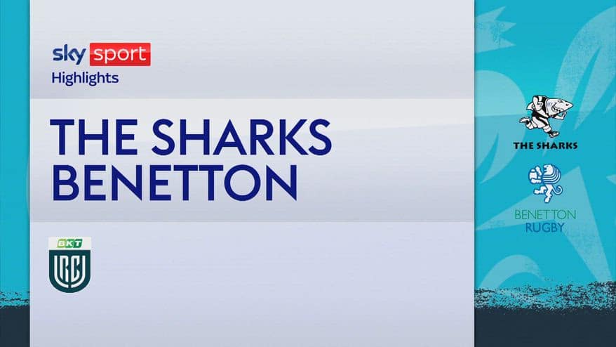 URC, Sharks-Benetton 46-7: highlights 