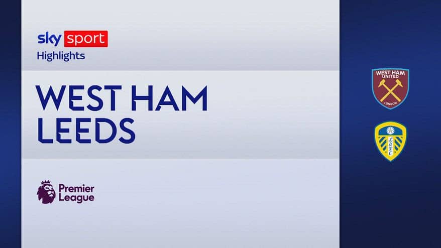 West Ham-Leeds 3-0: gol e highlights