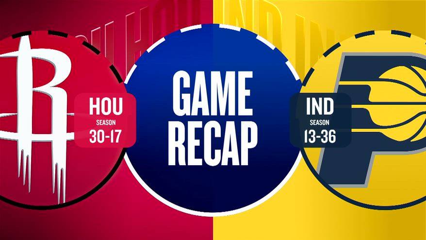 NBA Highlights: Indiana-Houston 114-118
