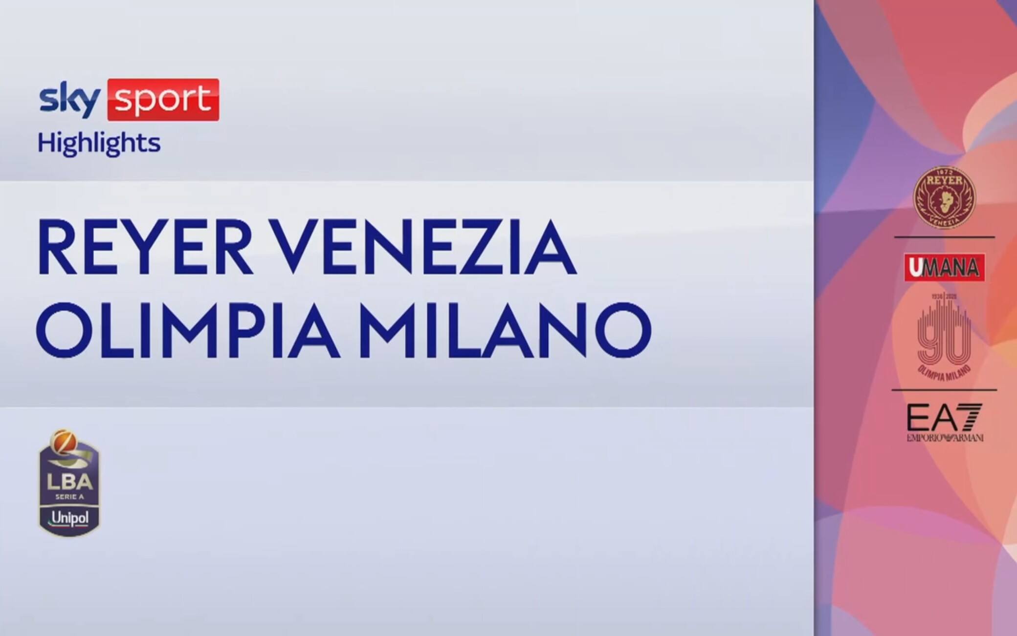Venezia-Milano 72-86: highlights gara-4 Finale LBA