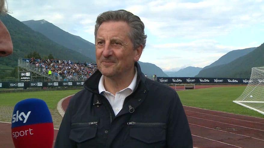 Rossini: "Tanti tifosi vicini al Napoli qui in Val di Sole"