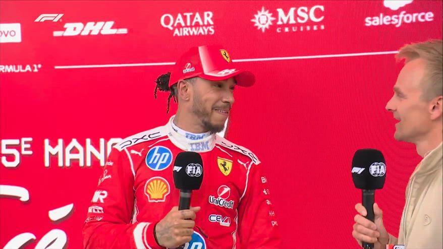 Hamilton: "Sensazione fantastica, continuare a spingere"
