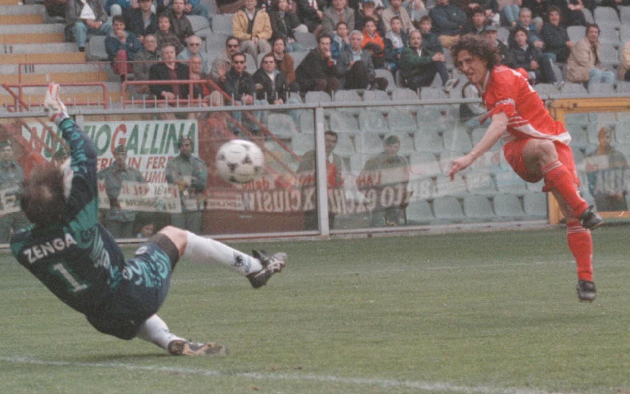 Igor Protti in azione
