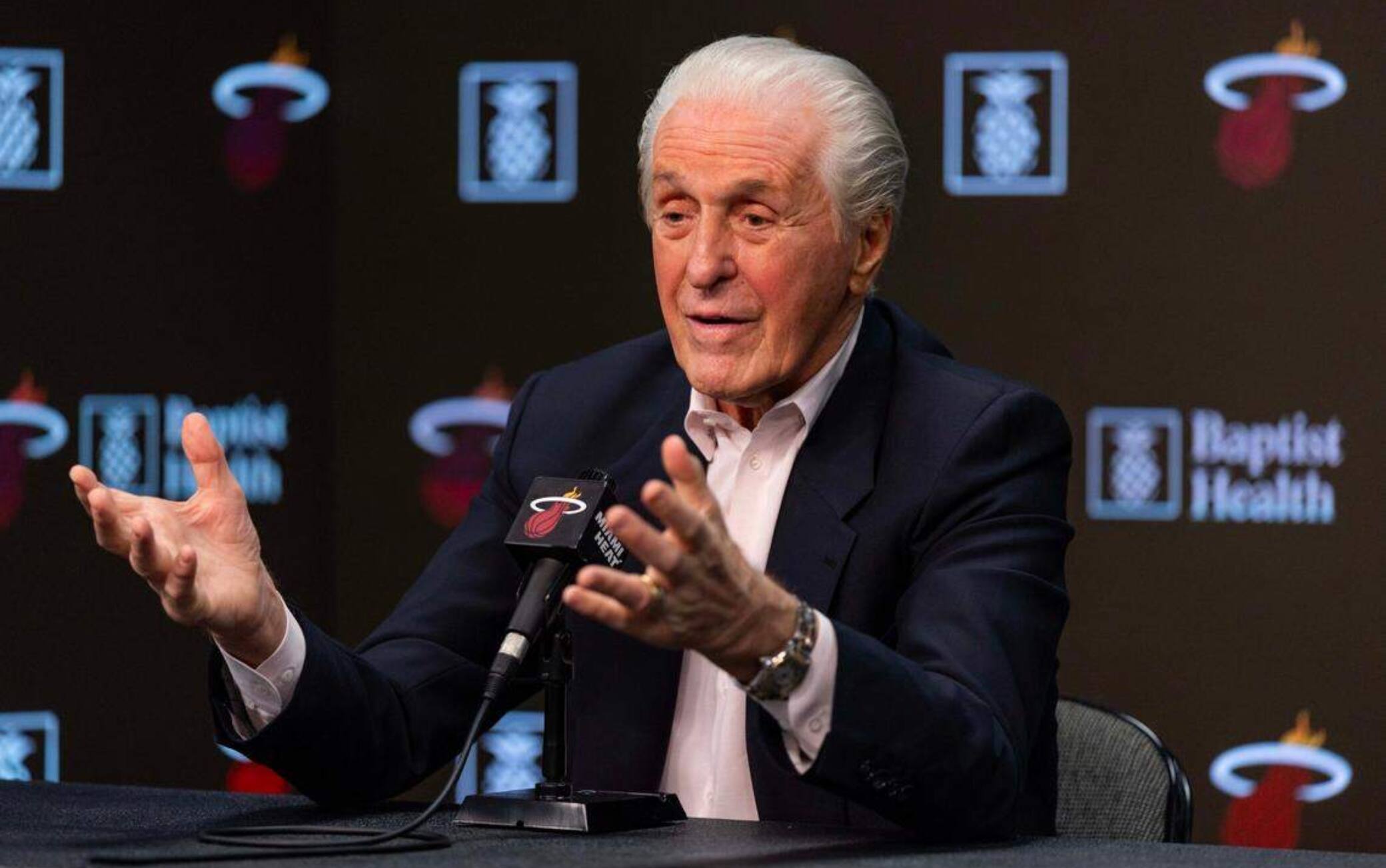 Rissa Adebayo-Herro, Pat Riley: "Non mi è piaciuta. È l'effetto dei social media"