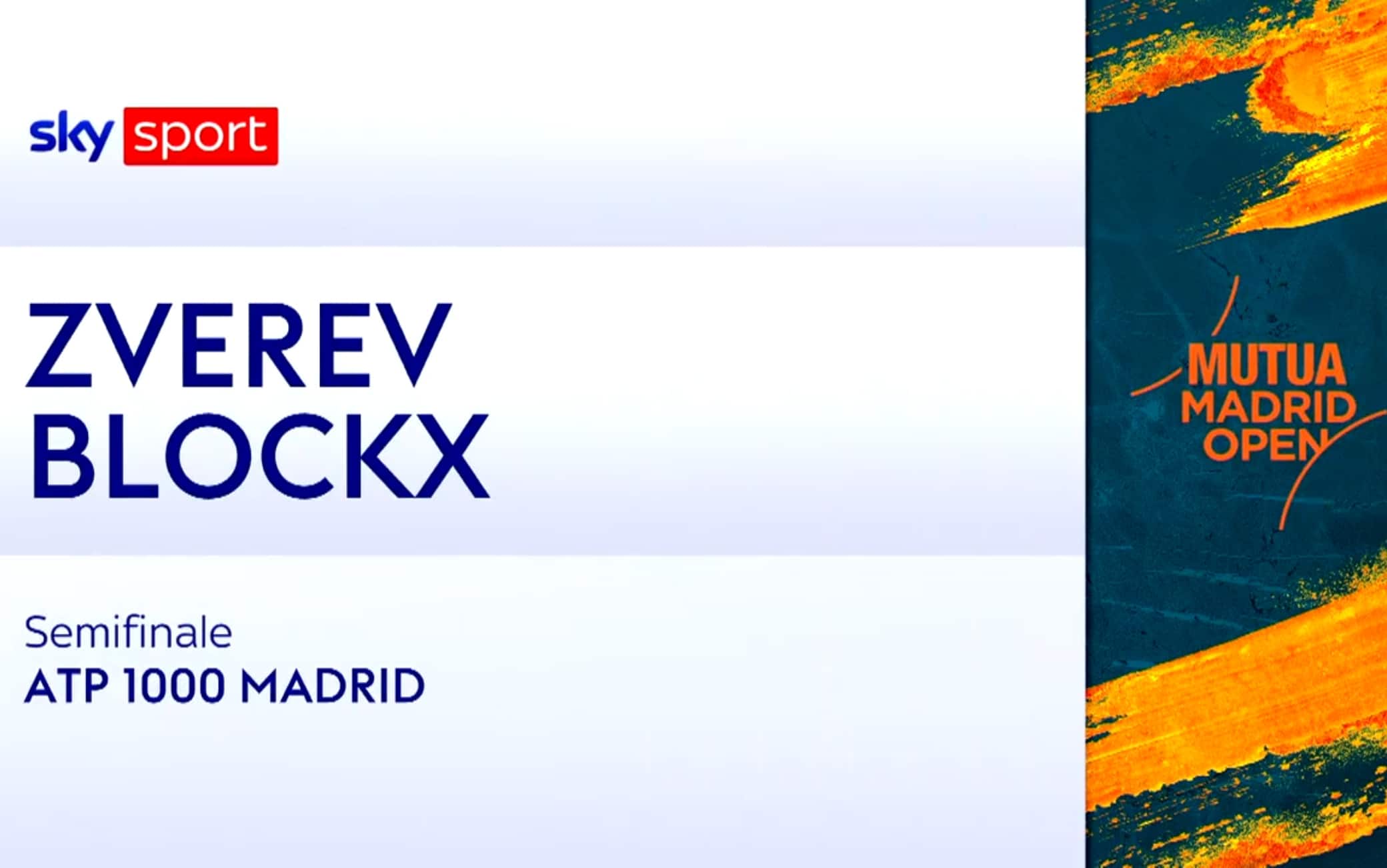 Zverev-Blockx: highlights Atp Madrid