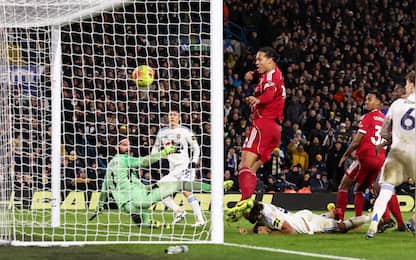 Inter, guarda il Liverpool: 3-3 beffa col Leeds