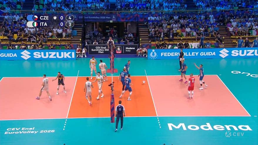 Europei di volley, Italia-Cechia 3-1: gli highlights