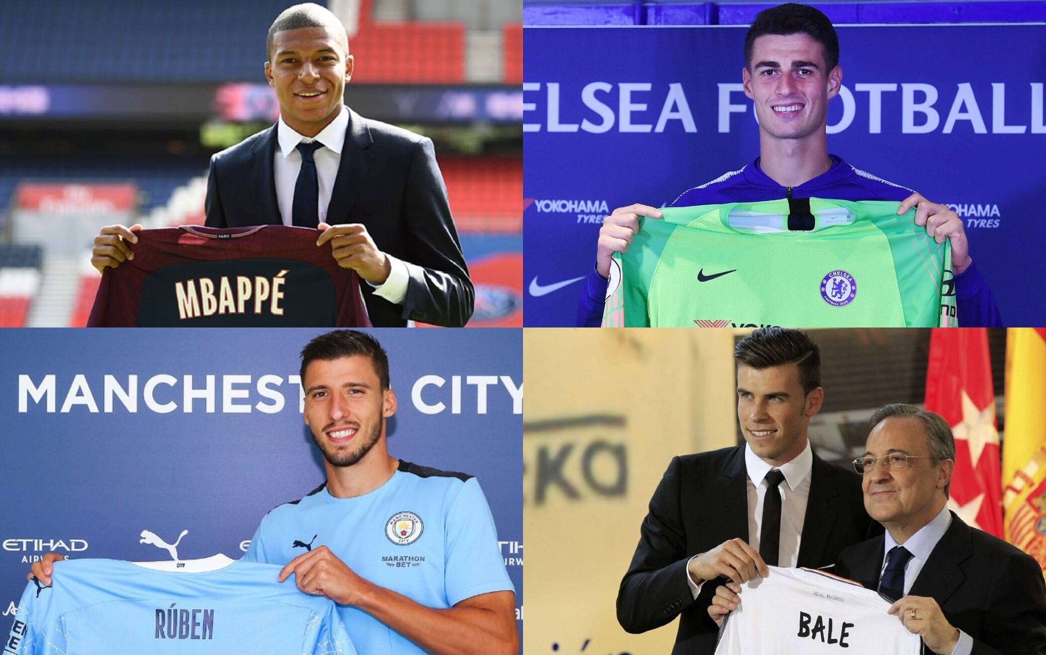 Sfide da paperoni: la top 11 incrociata dei più cari comprati da City, Real, Chelsea e Psg