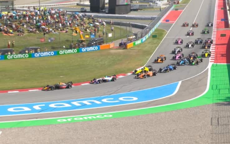 F2 partenza barcellona