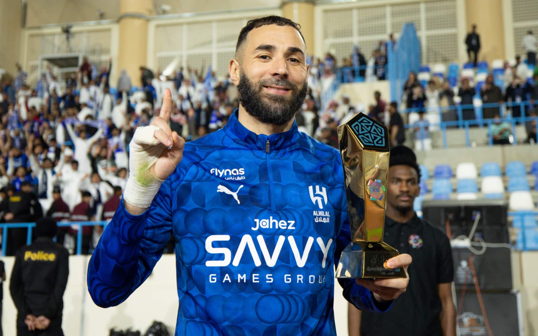 Benzema, tripletta con l'Ah Hilal di Inzaghi all'esordio: fa anche gol di tacco