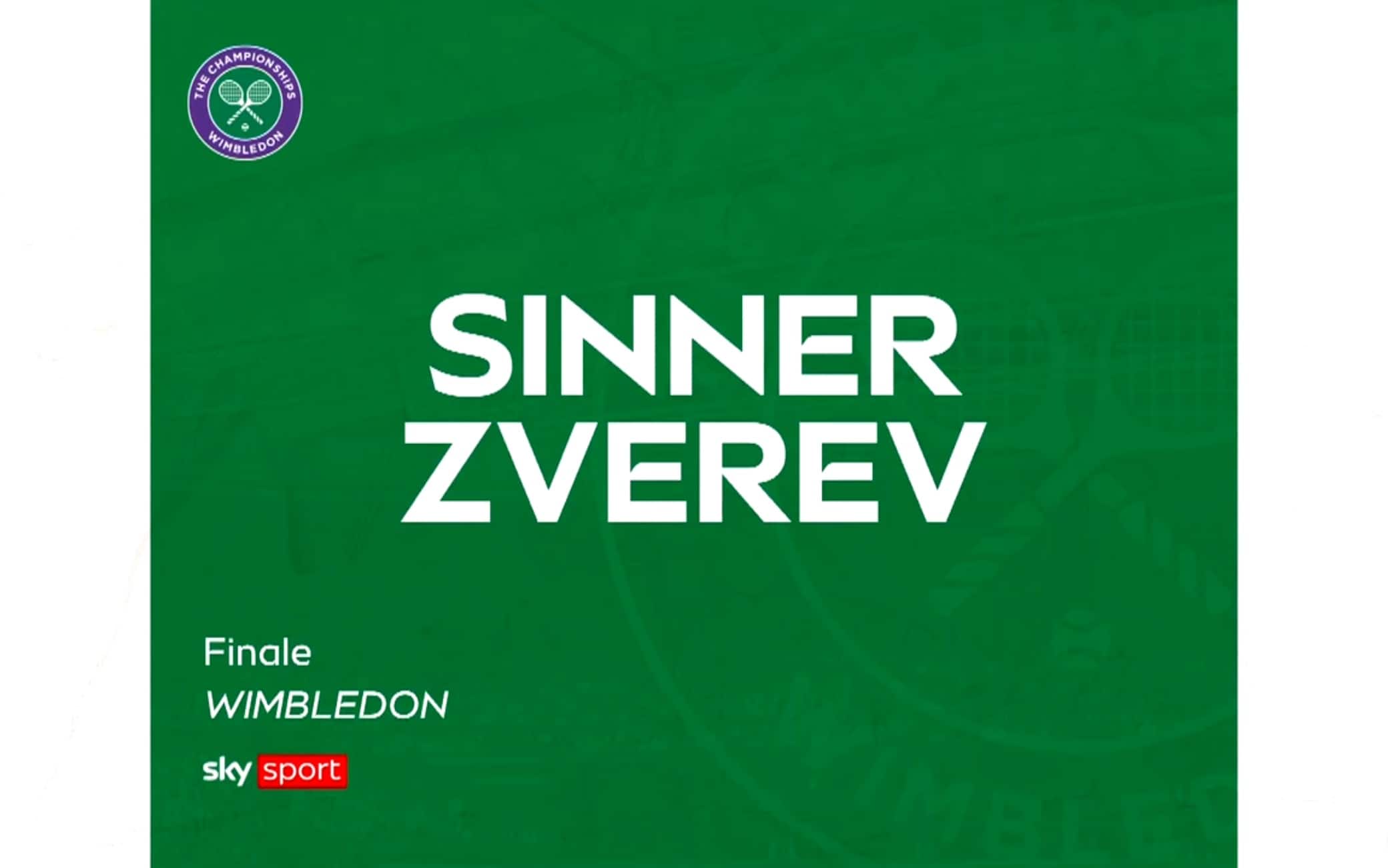 Sinner-Zverev: gli highlights della finale di Wimbledon. VIDEO