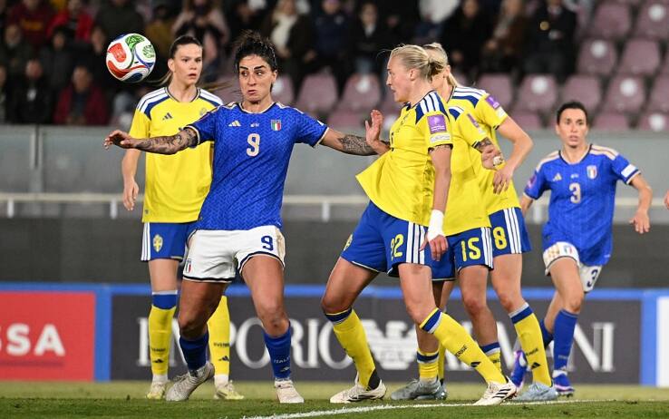 Qualificazioni mondiali, azzurre ko 1-0 all'esordio con la Svezia