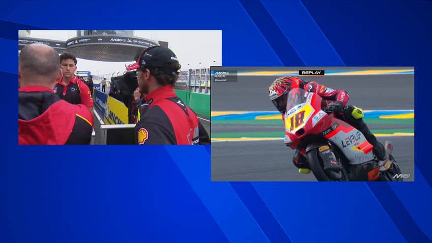 Moto3, Bertelle a podio: i complimenti di Bagnaia e Migno