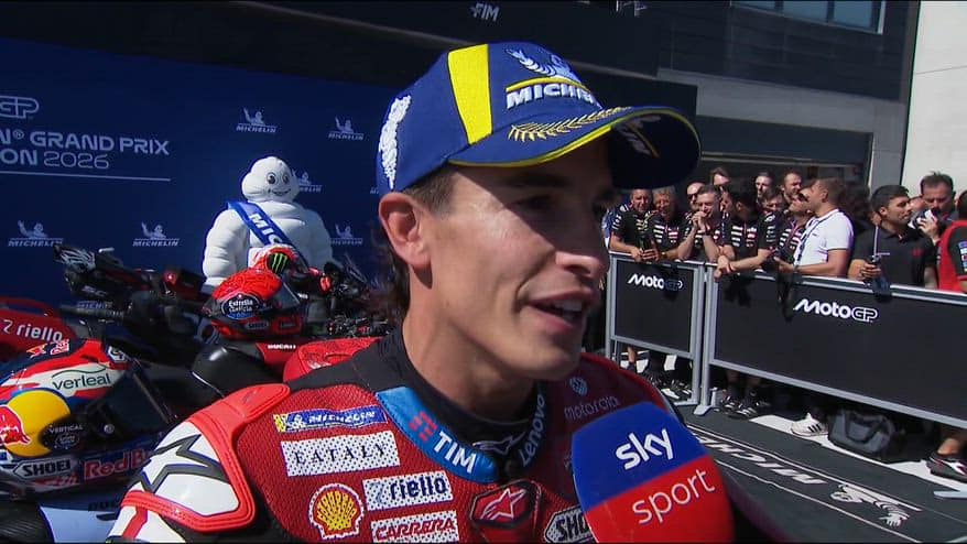 Marquez: "Bezzecchi più veloce di noi anche sul passo"