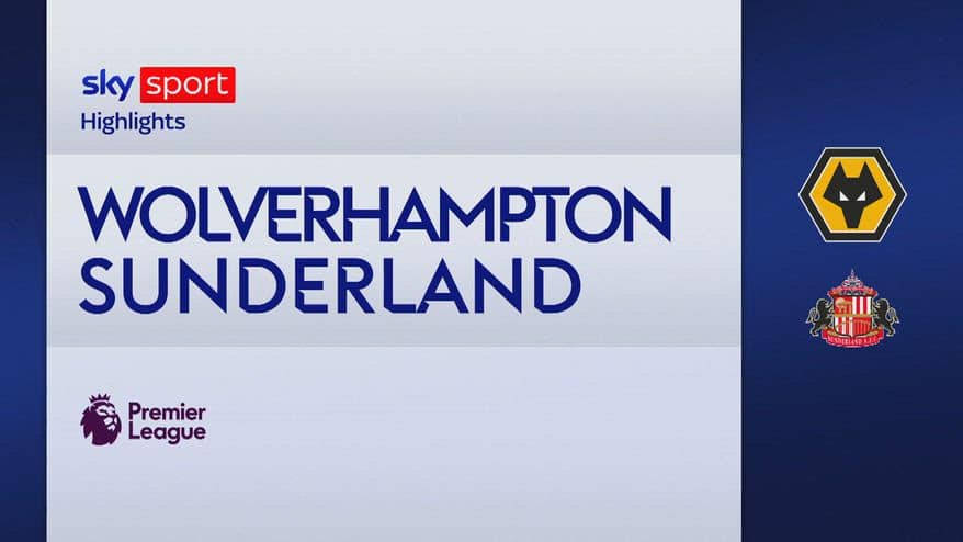Wolverhampton-Sunderland 1-1 gol e highlights
