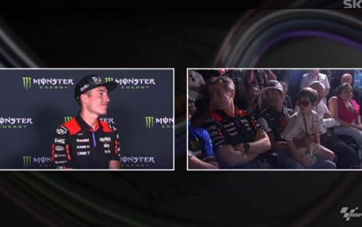 Aleix Espargaró, il figlio Max e Jorge Martin