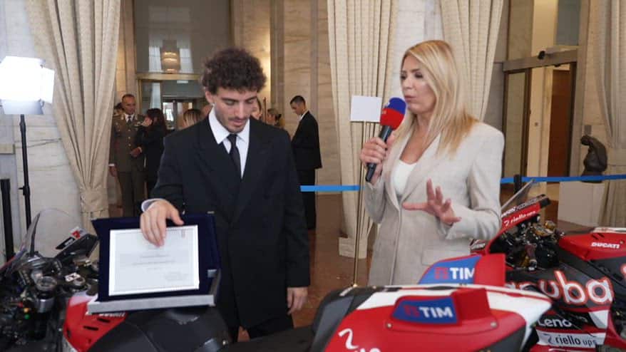 Bagnaia: "Fiero di essere Ambasciatore Diplomazia Sport"