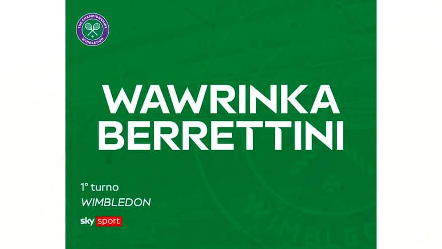 Berrettini-Wawrinka: highlights Wimbledon. VIDEO