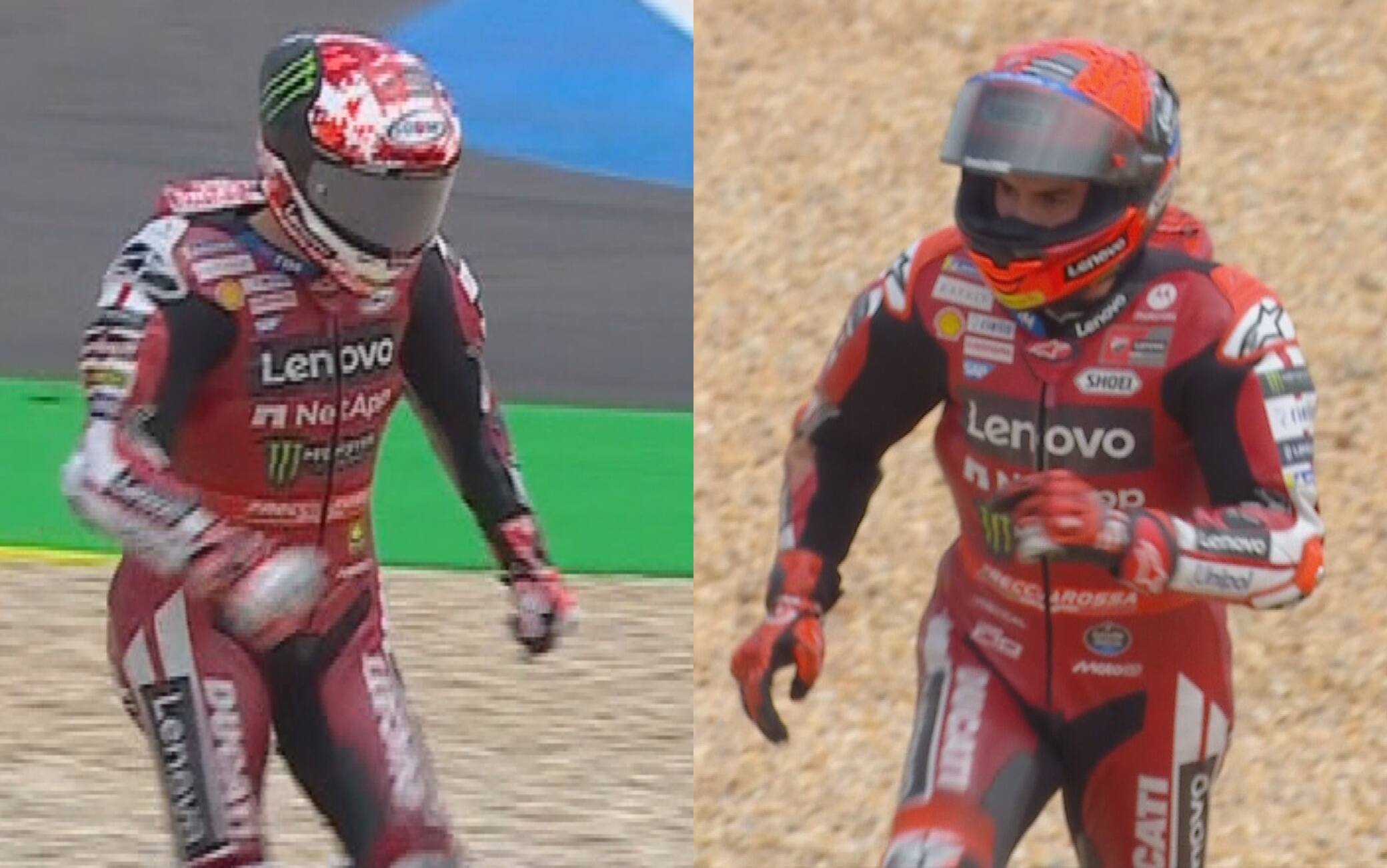 MotoGP, le cadute di oggi nelle qualifiche in Brasile: da Bagnaia a Marquez
