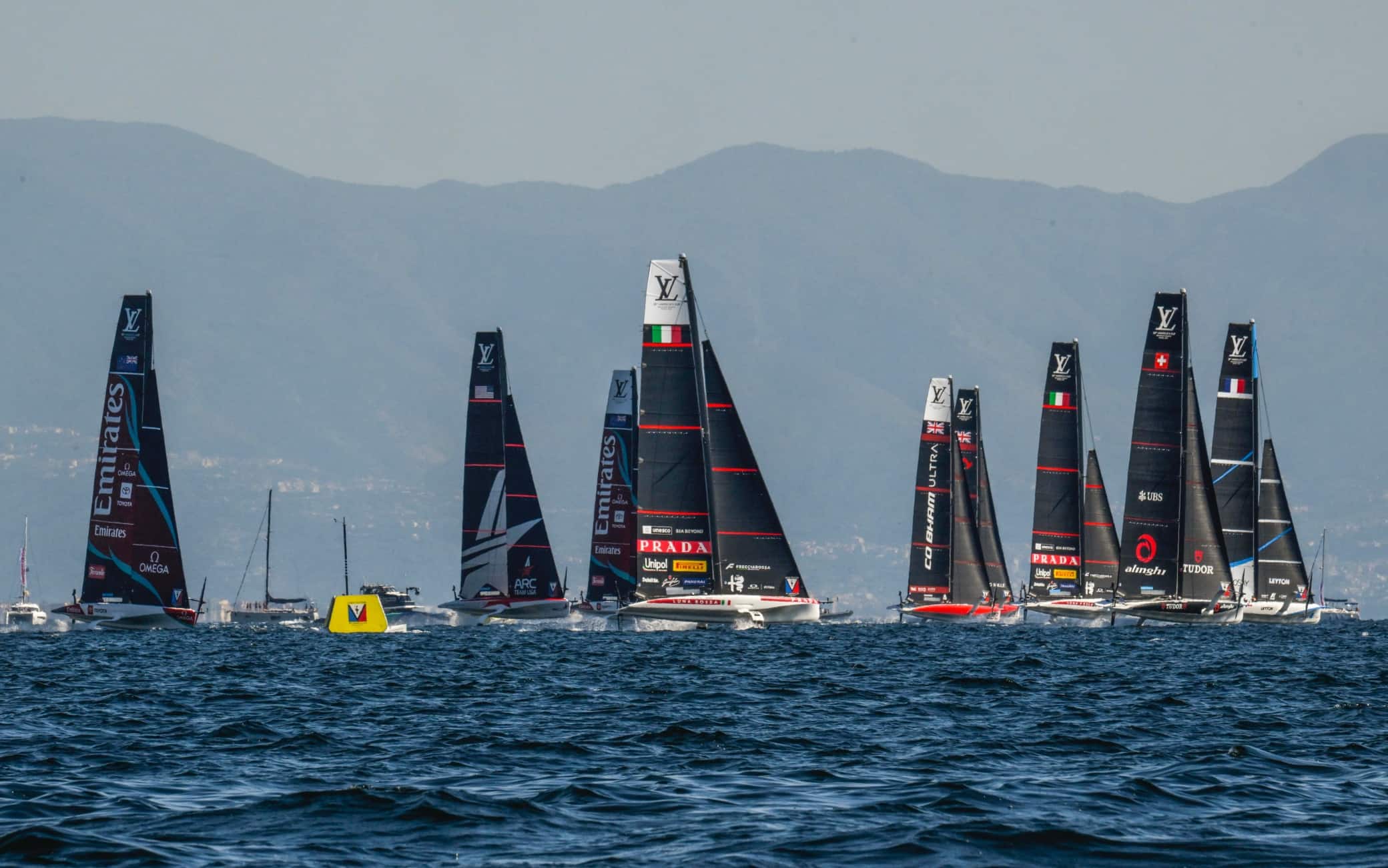 America's Cup Napoli: i risultati e la classifica delle regate preliminari