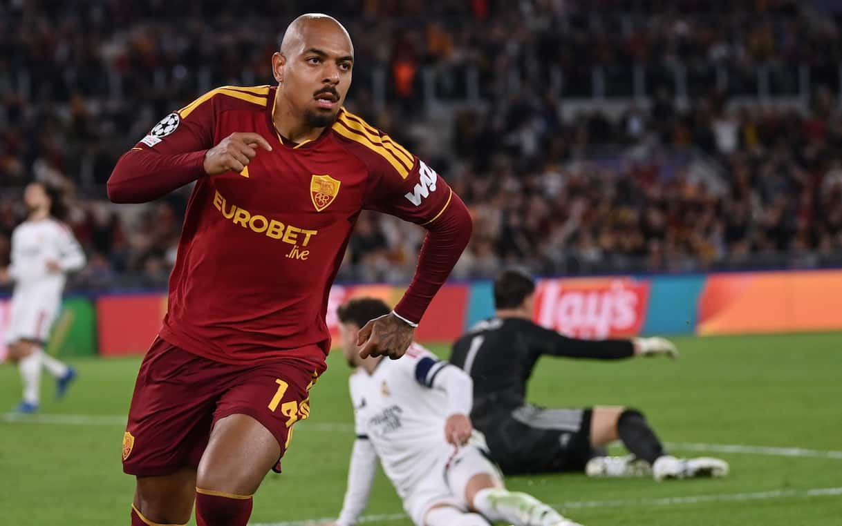 Roma Lead Real Madrid 3-1 Before Late Collapse in Champions League Thriller