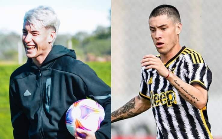 Il look di Soulé, prima e dopo il ritiro con la Juve